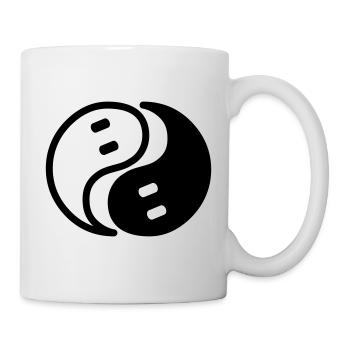 Ghost Yin Yang - Mug - white - Right