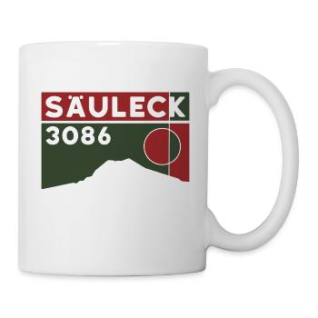 Säuleck Hohe Tauern Skitour Bergtour Klettersteig - Tasse - Weiß - Rechts