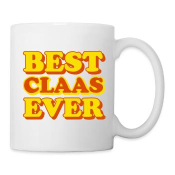 Claas First Name Funny Gift - Mug - white - Right
