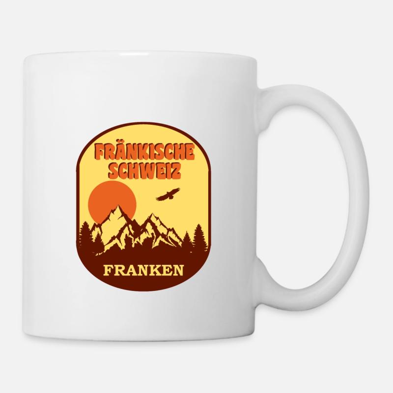 Fränkische Schweiz - Tasse - Weiß