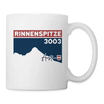 Rinnenspitze mountain hike via ferrata Stubaital - Mug - white - Right