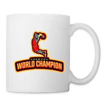 Basketball Tshirt World Champion Gift 2023 Dunk - Mug - white - Right