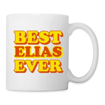 Elijah's First Name Funny Gift - Mug - white - Right