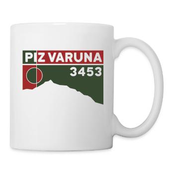 Piz Varuna Ski Touring Ski Resort Hiking Normal Route - Mug - white - Right