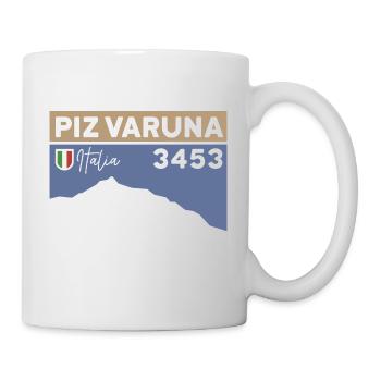 Piz Varuna Ski Touring Ski Resort Hiking Normal Route - Mug - white - Right