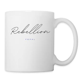 Inspirierende Wörter, Trendige T-Shirts von Popal - Tasse - Weiß - Rechts