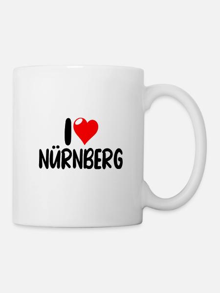 Nürnberg - Tasse - Weiß
