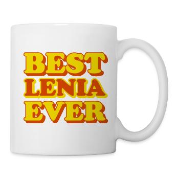 Lenia First Name Funny Gift - Mug - white - Right