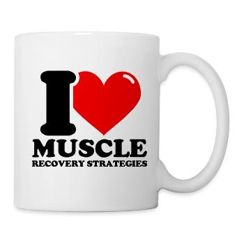 J’aime les stratégies de récupération musculaire - Fitness Gewich - Mug blanc - blanc - Droite