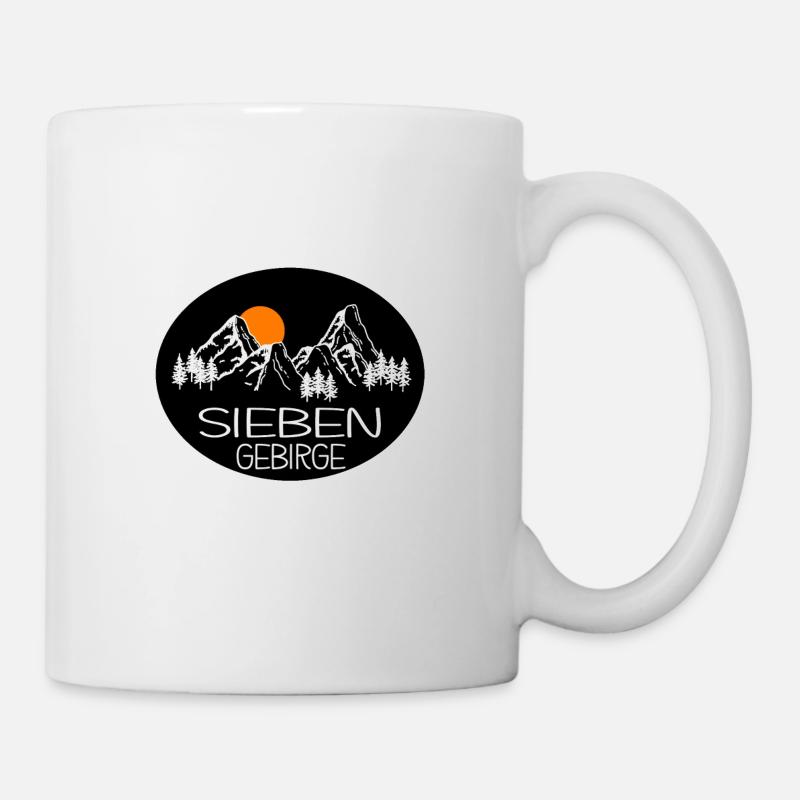 Siebengebirge - Tasse - Weiß
