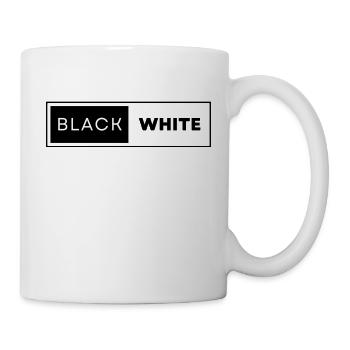 Black and White - Tasse - Weiß - Rechts