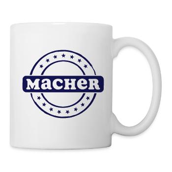 Macher - Tasse - Weiß - Rechts