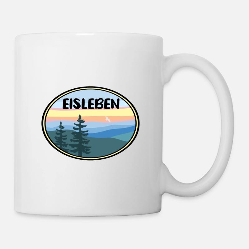 Eisleben - Tasse - Weiß