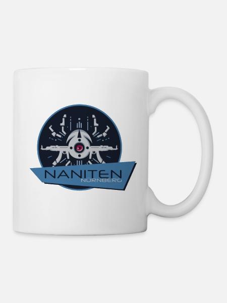 Naniten Nürnberg (Shadowrun Fandesign) - Tasse - Weiß