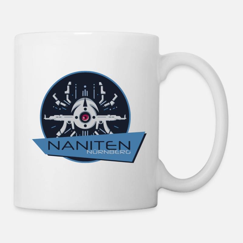 Naniten Nürnberg (Shadowrun Fandesign) - Tasse - Weiß