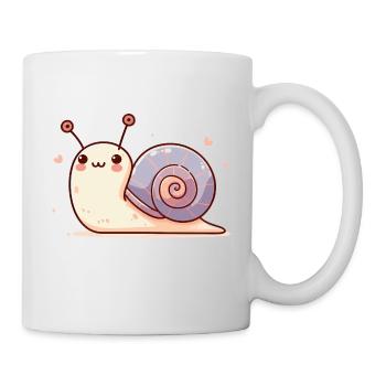 Escargot sucré - Mug blanc - blanc - Droite