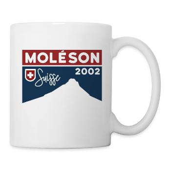 Moléson Wanderung Wandern Normalweg Souvenir - Tasse - Weiß - Rechts