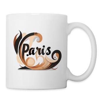 Paris - Mug blanc - blanc - Droite
