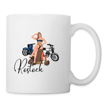 Schwalbe / S51 / Rostock / Pinup / Illustration - Mug - white - Right