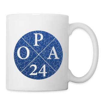 Opa 24 Opa24 OPA24 Opa2024 - Tasse - Weiß - Rechts