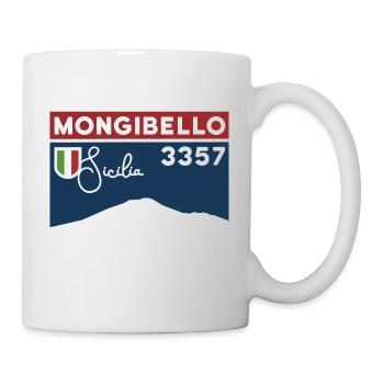 Etna Etna Mongibello volcano mountain Sicily souvenir - Mug - white - Right