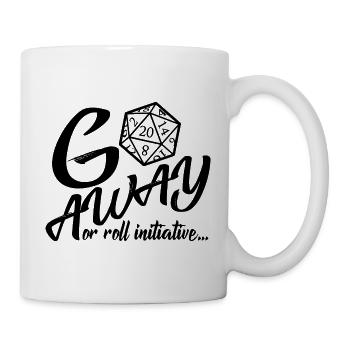 Go Away RPG GAME - Mug - white - Right
