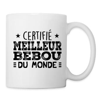 Homme Grand Père Surnom Papa Humour Meilleur Bébou - Mug blanc - blanc - Droite