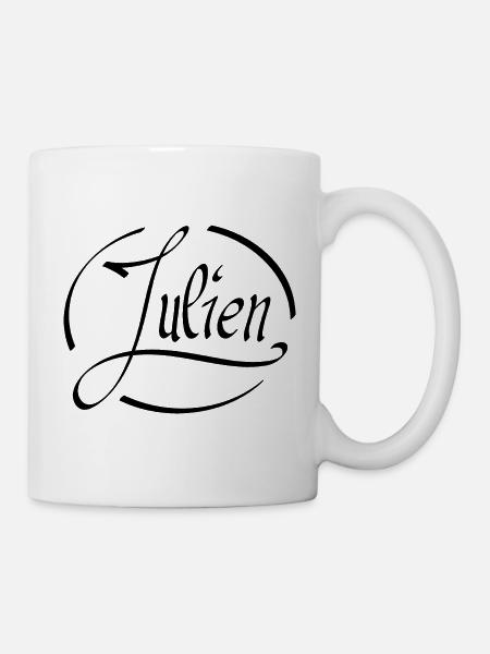 Julien - Mug blanc - blanc