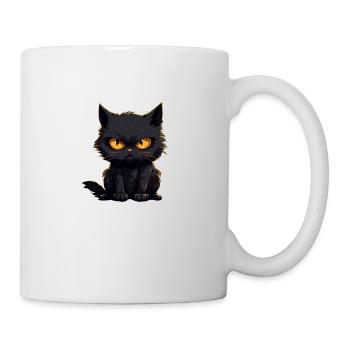 Black Cat My Little Darling - Mug - white - Right