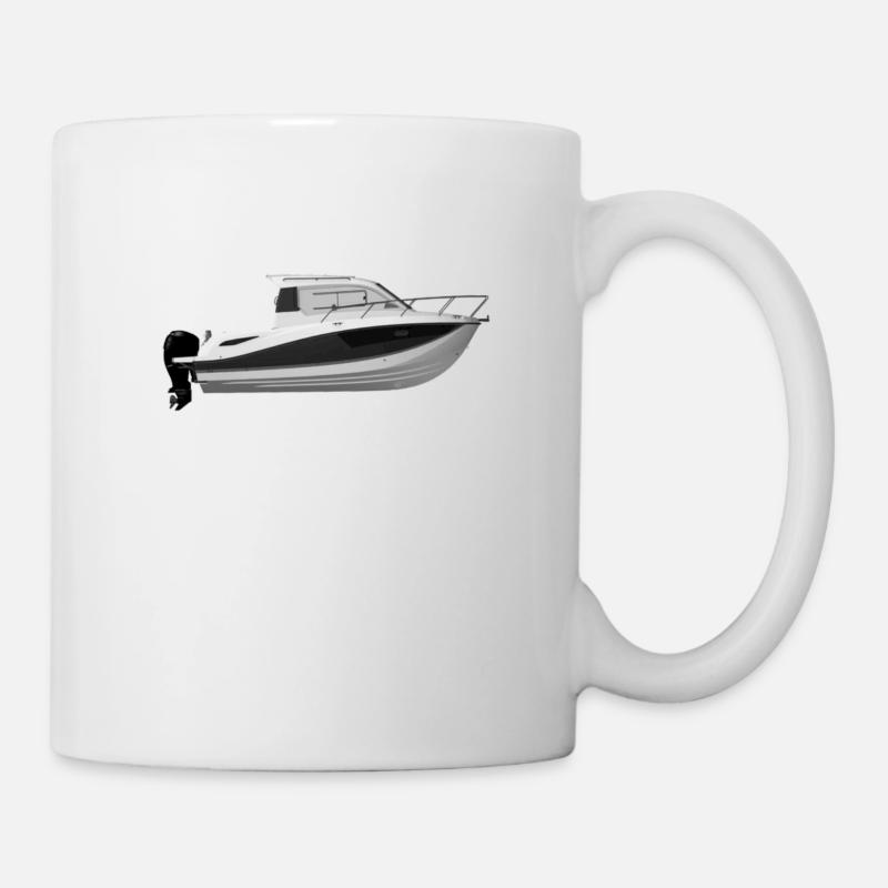 Bateau Quicksilver 755 - Mug blanc - blanc