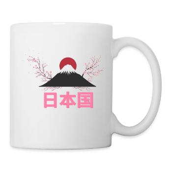 日本国 japan - Tasse - Weiß - Rechts
