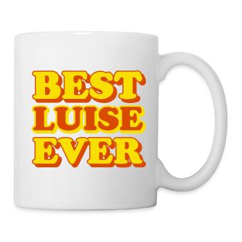 Funny gift with first name Luise - Mug - white - Right