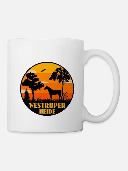 Westruper Heide - Tasse - Weiß