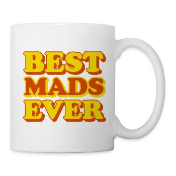 Le prénom de Mad, drôle de cadeau - Mug blanc - blanc - Droite