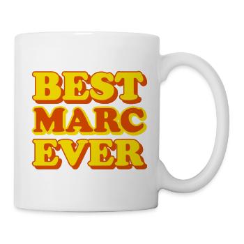Funny gift with first name Marc - Mug - white - Right