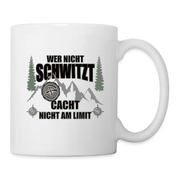 Geocaching Geschenke für Geocacher - Tasse - Weiß - Rechts