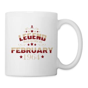 February 1964: 60th Birthday Vintage - Mug - white - Right