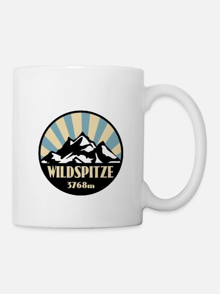 Wildspitze - Tasse - Weiß