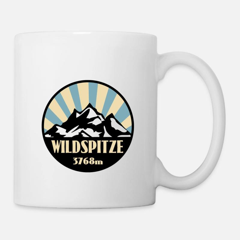 Wildspitze - Tasse - Weiß