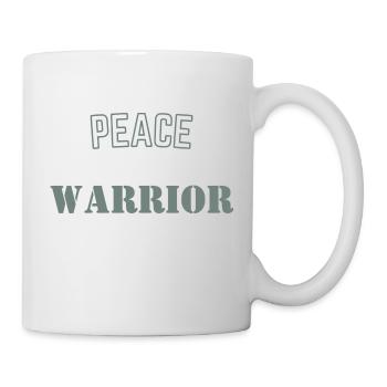 Warrior of Peace - Mug - white - Right