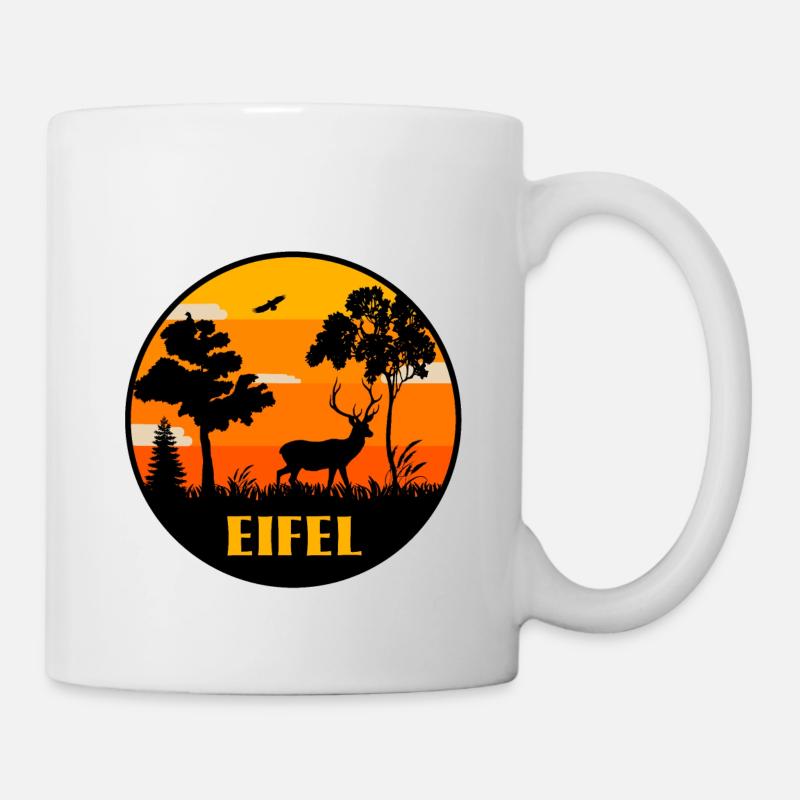Eifel 02 - Tasse - Weiß