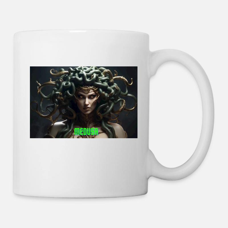 medusa - Mug - white