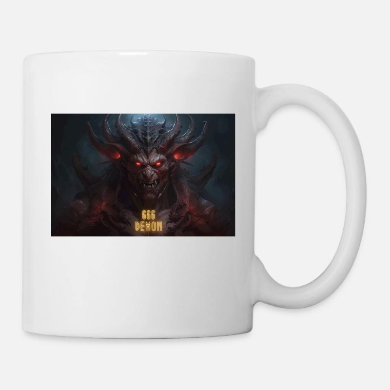 Dämon - Tasse - Weiß
