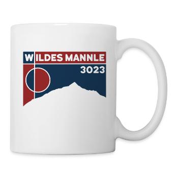 Wildes Mannle Wandern Ötztal Souvenir Andenken - Tasse - Weiß - Rechts