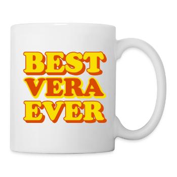 Vera First Name Funny Gift - Mug - white - Right