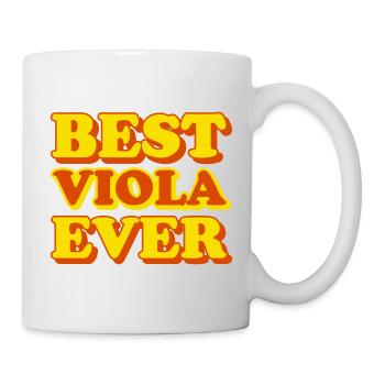 Lustiges Geschenk mit Vornamen Viola - Tasse - Weiß - Rechts