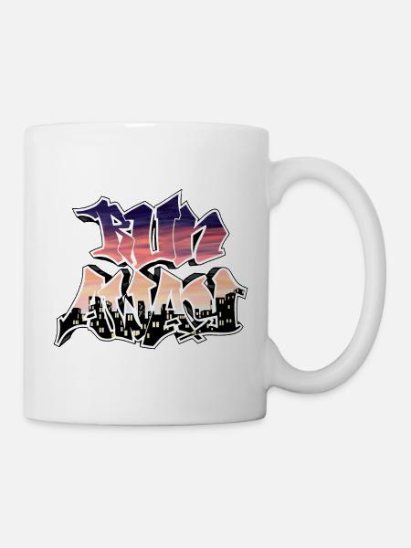 Run away - Mug - white