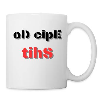 Faire de la merde épique - Mug blanc - blanc - Droite