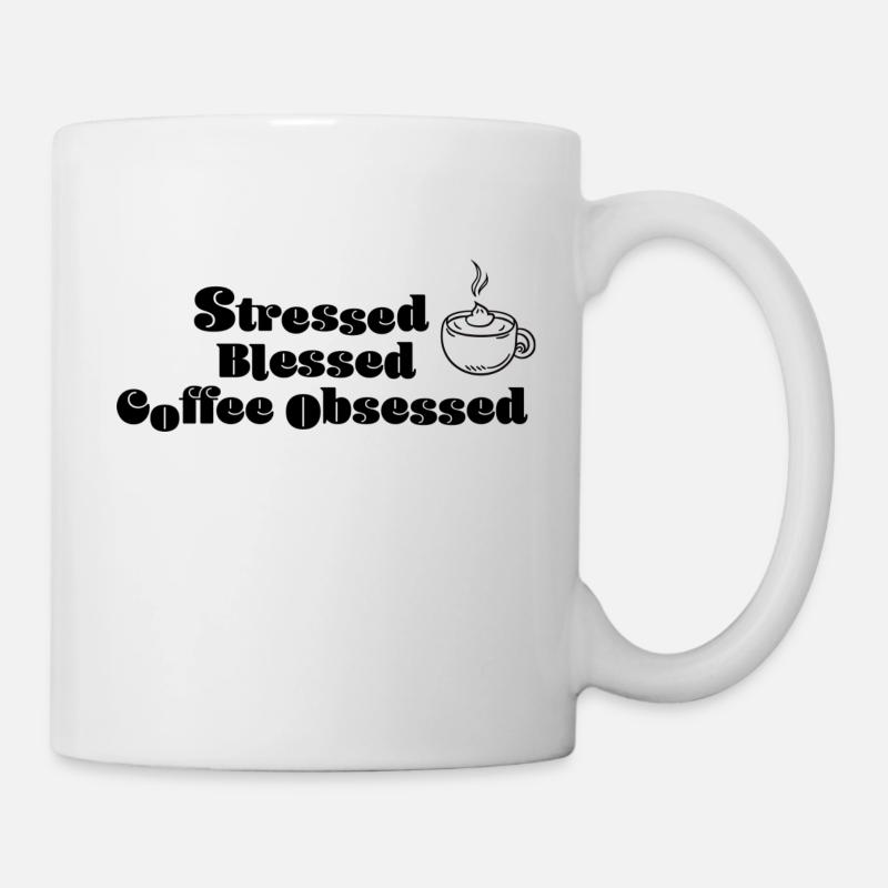 Coffee Addict - Kaffee - Tasse - Weiß