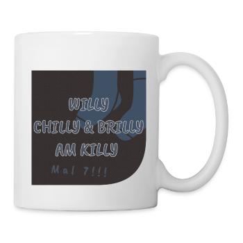Willy Chilly & Brilly à Killy | Mal 7 !! - Mug blanc - blanc - Droite